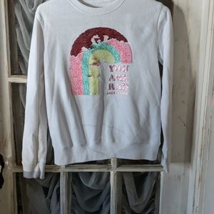 Abercrombie kids girls sweatshirt